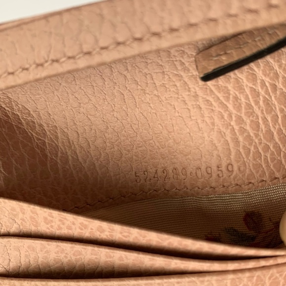 Gucci Marmont Compact Leather GG Bow Wallet w Box and Dust Bag - Picture 14 of 14